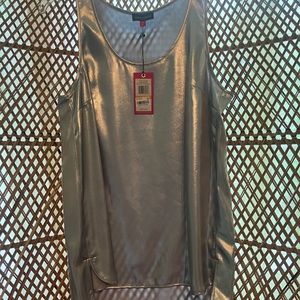 Silver Vince Camuto tank top NWT.